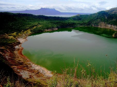 Taal Volcano Main Crater Lake