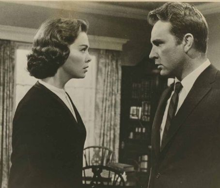 Richard Burton and Barbara Rush
