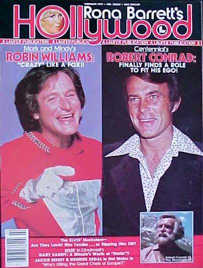 Robin Williams - Rona Barrett's Hollywood Magazine [United States] (February 1979)