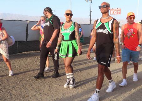 Amber Rose – Pictured at Coachella 2022 in Indio