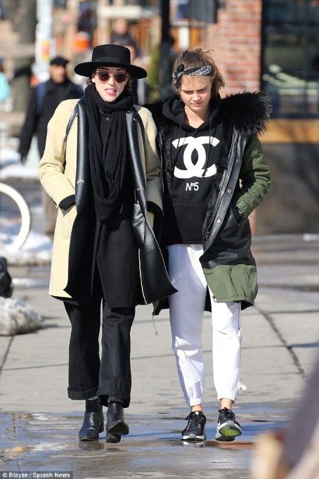 Cara Delevingne spotted with rumoured girlfriend St Vincent in New York amid claims they have been 'dating for four months'