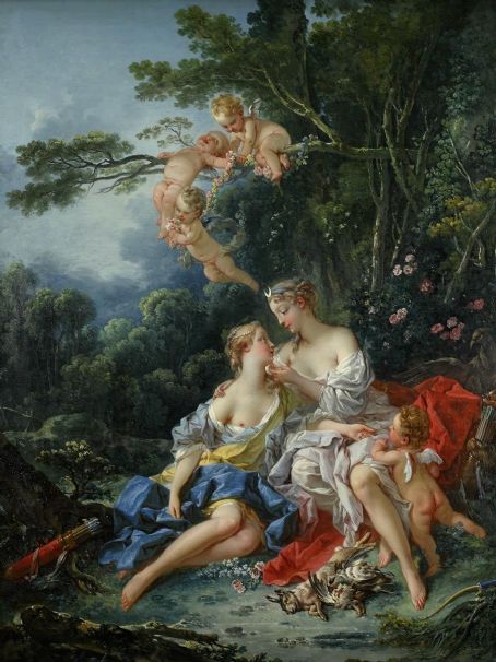 Jupiter and Callisto (Boucher, 1744)