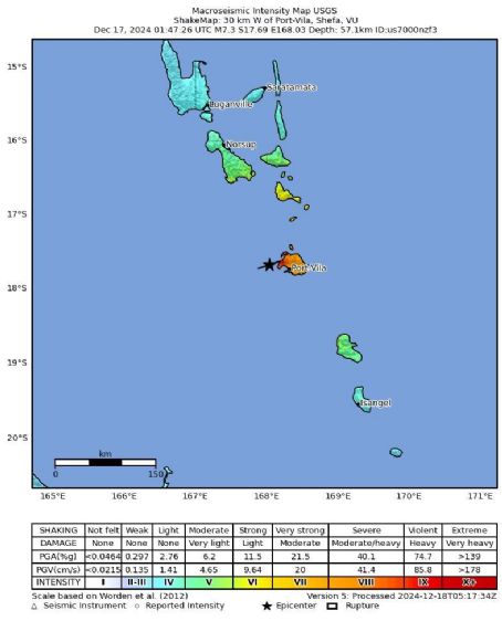 2024 Port Vila earthquake