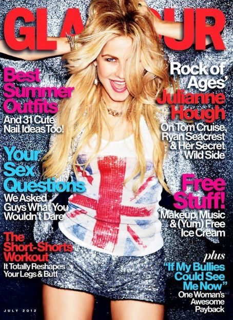 Julianne Hough, Glamour Magazine July 2012 Cover Photo - United States
