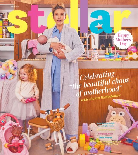 Edwina Bartholomew, Stellar Magazine 08 May 2022 Cover Photo - Australia