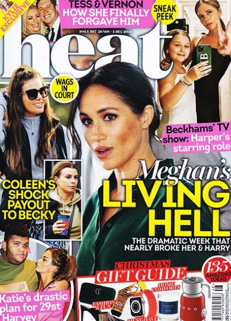 Meghan Markle, Heat Magazine 28 November 2020 Cover Photo - United Kingdom