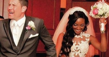 Anastagia Pierre and Greg Friel - Marriage