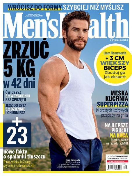 Liam Hemsworth - Men's Health Magazine Cover [Poland] (June 2020)