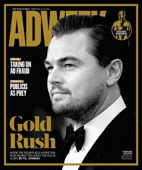 Leonardo DiCaprio - Adweek Magazine Cover [United States] (22 February 2016)