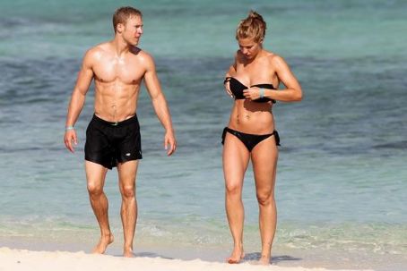 Gemma Atkinson and Liam Richards