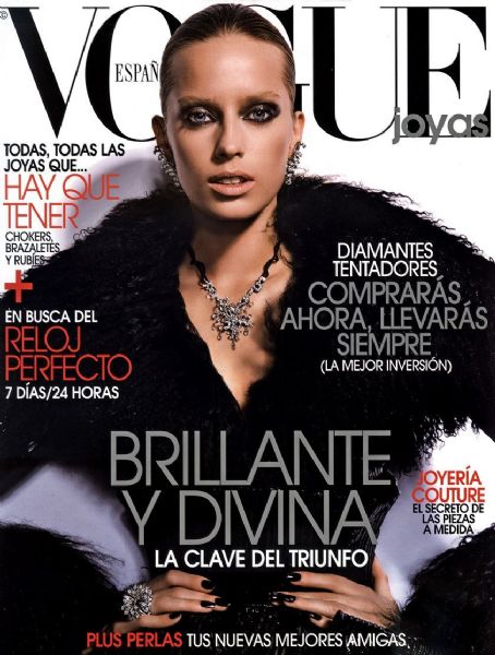 Milana Keller, Vogue Jewelry Magazine December 2008 Cover Photo - Spain