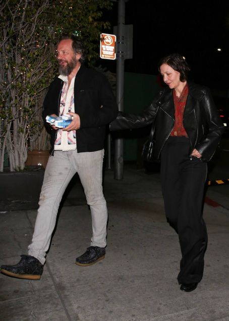 Maggie Gyllenhaal – With Peter Sarsgaard seen after dinner at E Baldi in Beverly Hills