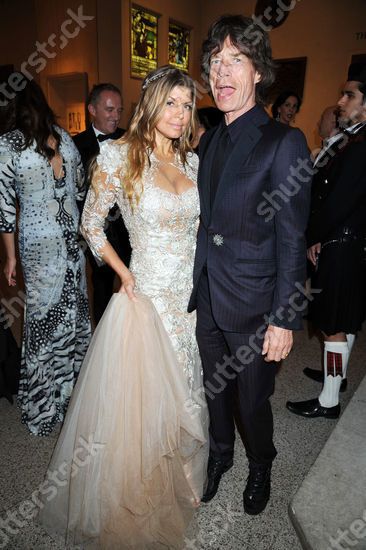 L'Wren Scott and Mick Jagger at 2011 MET Costume Institute Gala