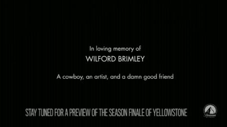 Wilford Brimley - Yellowstone