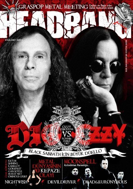 ozzy osbourne and ronnie james dio