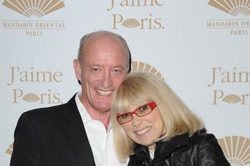 Mireille Darc and Pascal Desprez
