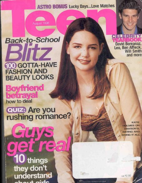 Katie Holmes, Teen Magazine August 1998 Cover Photo - United States