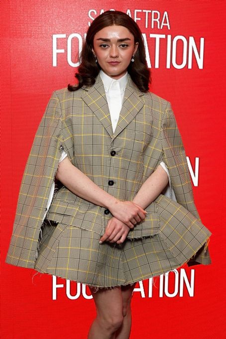 Maisie Williams – SAG-AFTRA Foundation screening and QandA of ‘The New Look’ in NYC