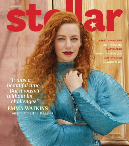 Emma Watkins, Stellar Magazine 30 January 2022 Cover Photo - Australia