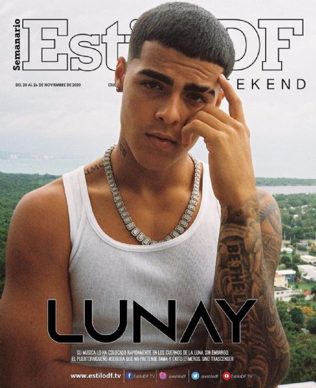 Lunay, Estilo Df Magazine 20 November 2020 Cover Photo - Mexico