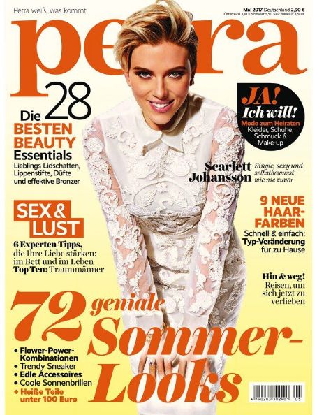 Scarlett Johansson, Petra Magazine May 2017 Cover Photo - Germany