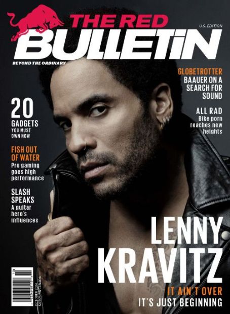 Lenny Kravitz - The Red Bulletin Magazine Cover [United States] (October 2014)