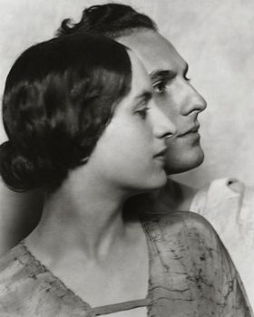 Elise Bartlett and Joseph Schildkraut