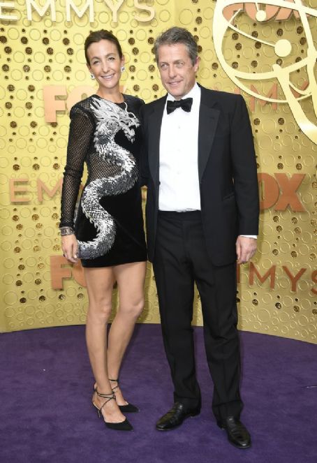 Hugh Grant and Anna Elisabet Eberstein