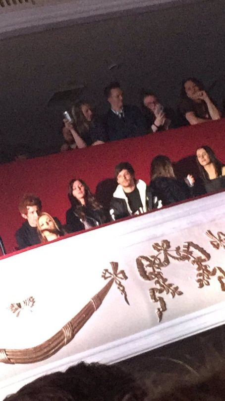 Louis Tomlinson and Eleanor Calder