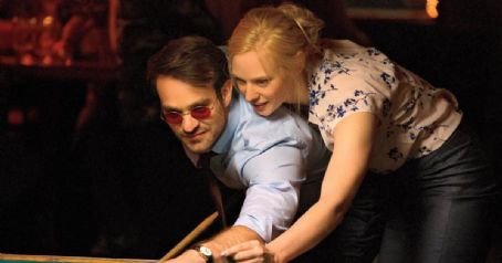 Charlie Cox and Deborah Ann Woll