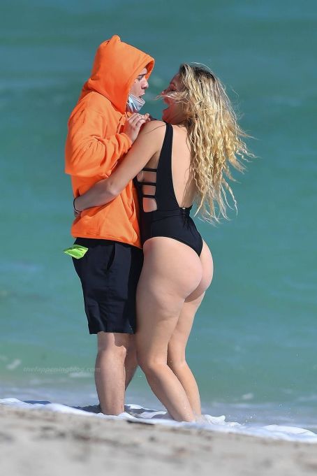 Lele Pons In a bikini at a Beach in Miami adds FamousFix