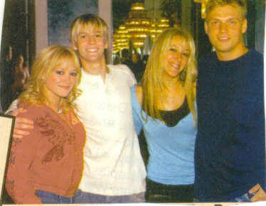 Haylie Duff and Nick Carter