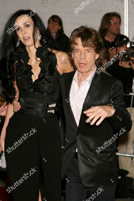 Mick Jagger and his partner L'Wren Scott attend the Metropolitan Museum of Art Costume Institute Benefit Gala 