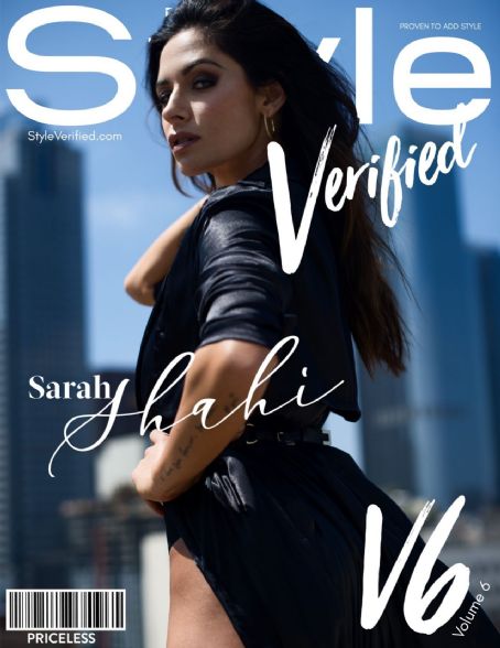 Sarah Shahi, Style Verified Magazine August 2018 Cover Photo - United ...