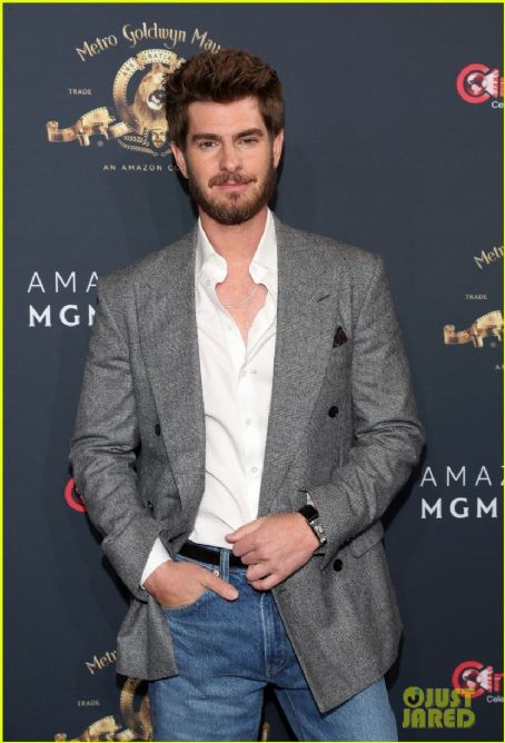 Andrew Garfield Presenting 'After the Hunt' at CinemaCon 2025