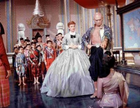 The King And I  1956 Movie Film Starring Deborah Kerr and Yul Brynner,