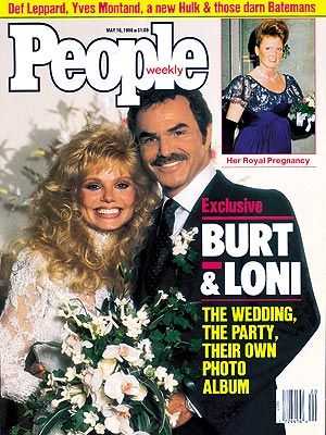 Burt Reynolds And Loni Anderson Magazine Cover Photos - List Of 