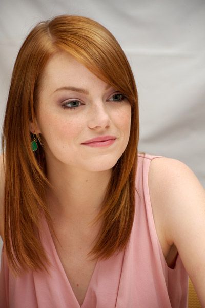 Emma Stone attended the Crazy, Stupid, Love press conference | Emma ...