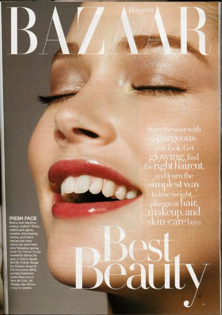 Lindsay Lohan, Harper's Bazaar Magazine December 2008 Cover Photo ...