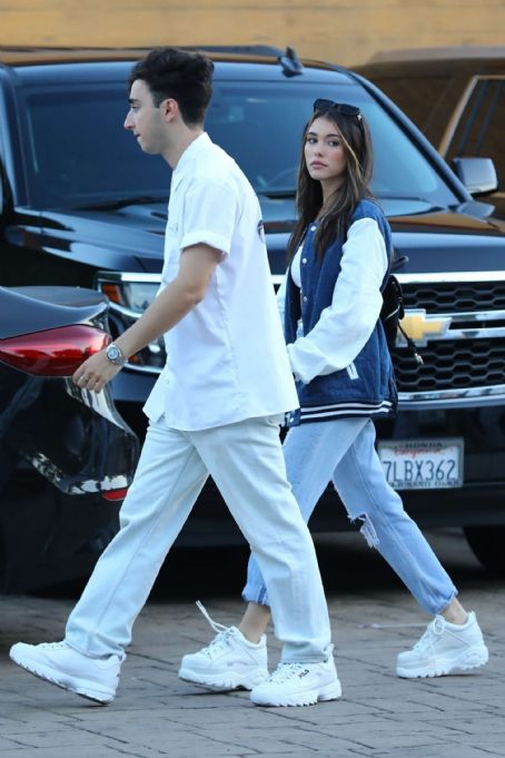 Madison Beer and Zack Bia – Leaves the Amiri Fashion
