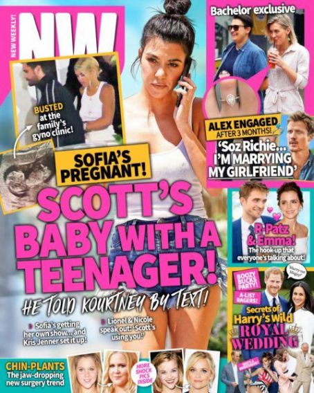Kourtney Kardashian - New Weekly Magazine Cover [Australia] (4 December 2017)
