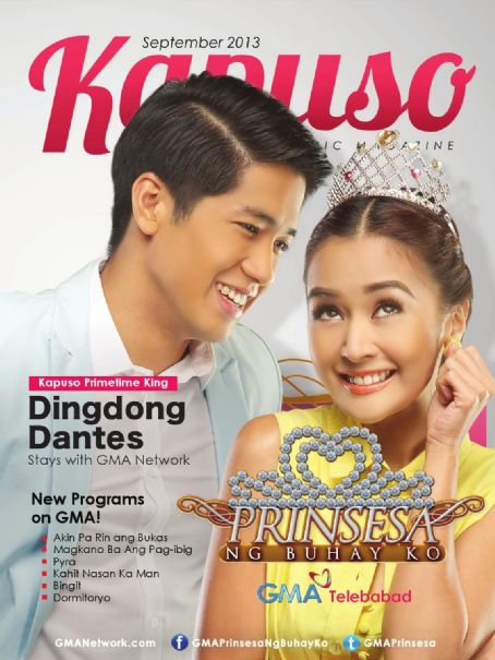 Aljur Abrenica, Kris Bernal - Kapuso Magazine Cover [Philippines] (September 2013)