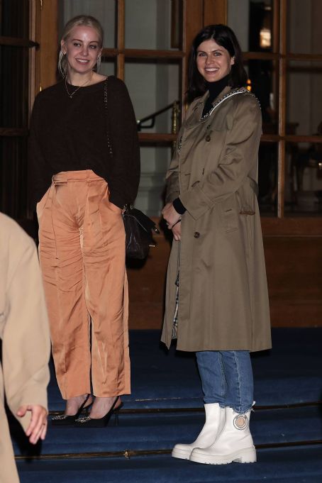 Alexandra Daddario – Leaving hotel Ritz during fashion week in Paris