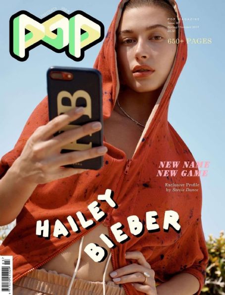 Hailey Baldwin – Pop Magazine (Spring/Summer 2019)