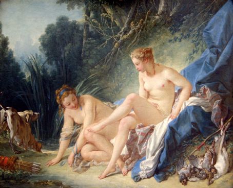 Diana Bathing (Boucher)