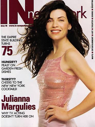 Julianna Margulies, IN New York Magazine May 2005 Cover Photo - United