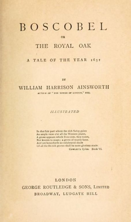 Boscobel (novel)