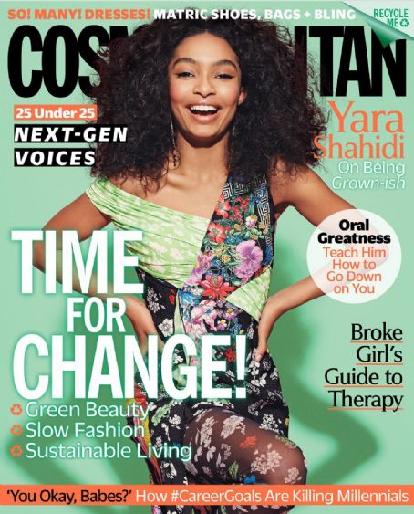 Yara Shahidi, Cosmopolitan Magazine June 2019 Cover Photo - South Africa