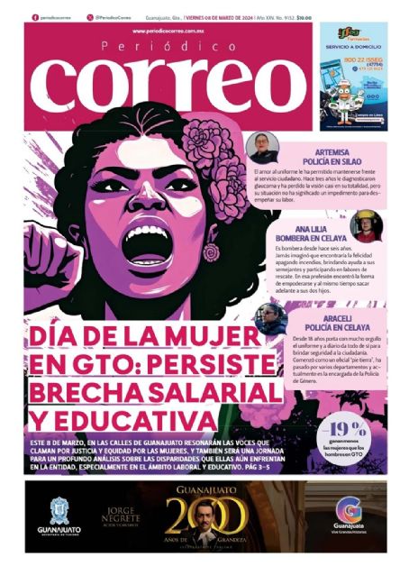 Correo Magazine 08 March 2024 Cover Photo - Mexico