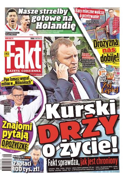 Jacek Kurski - Fakt Magazine Cover [Poland] (21 September 2022)